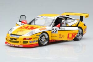 Porsche 911 997 GT3 Cup D. O'Young Carrera Cup Asia 2007 AUTOart 1:18 80785 メタル - 画像 2/7