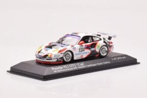 Porsche 911 997 GT3 Cup #124 Mattheus / Geoffroy / Vanbellingen / Fumal 24 Hours of Spa 2005 Minichamps 1:43 400056224 メタル - 画像 2/4