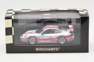 Porsche 911 997 GT3 Cup #56 M. Snow IMSA GT3 Challenge 2008 Minichamps 1:43 400086456 メタル - 画像 4/4