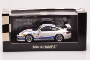 Porsche 911 997 GT3 Cup Porsche Carrera Cup #3 R. Westbrook 2007 Minichamps 1:43 400076483 メタル - 画像 4/4