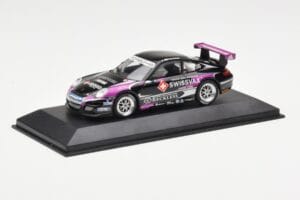 Porsche 911 997 GT3 Cup Swissvax #30 K. Sasaki Carrera Cup Asia Macau 2007 Minichamps 1:43 400076430 メタル - 画像 2/4