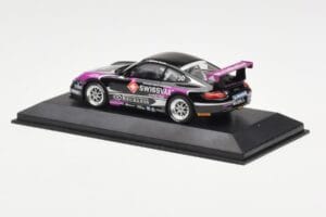 Porsche 911 997 GT3 Cup Swissvax #30 K. Sasaki Carrera Cup Asia Macau 2007 Minichamps 1:43 400076430 メタル - 画像 3/4