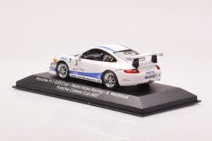 Porsche 911 997 GT3 Cup #3 Team Araxa Racing R. Westbrook Porsche Carrera Cup 2007 Minichamps 1:43 WAP02012318VKK メタル - 画像 3/4