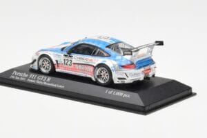 Porsche 911 997 GT3 R Cybernet #123 Fumal / Thiry / Rosenlad / Lefort 24 Hours of Spa 2011 Minichamps 1:43 400118923 メタル - 画像 3/4