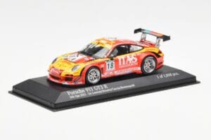 Porsche 911 997 GT3 R ITAS #18 De Lorenzi / Bonetti / Caccia / Bontempelli 24 Hours of Spa 2011 Minichamps 1:43 400118918 メタル - 画像 2/4