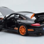 Porsche 911 997 GT3 RS ブラック AUTOart 1:18 - image 5 of 8