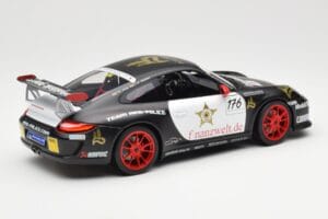 Porsche 911 997 GT3 RS #176 Team Ring Police VLN 2011 Norev 1:18 187570 メタル - 画像 3/8