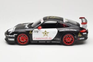 Porsche 911 997 GT3 RS #176 Team Ring Police VLN 2011 Norev 1:18 187570 メタル - 画像 4/8