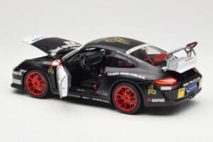 Porsche 911 997 GT3 RS #176 Team Ring Police VLN 2011 Norev 1:18 187570 メタル - 画像 5/8
