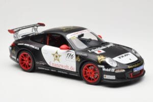 Porsche 911 997 GT3 RS #176 Team Ring Police VLN 2011 Norev 1:18 187570 メタル - 画像 6/8