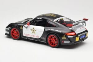 Porsche 911 997 GT3 RS #176 Team Ring Police VLN 2011 Norev 1:18 187570 メタル - 画像 7/8