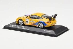 Porsche 911 997 GT3 RS T2M #91 Yamagishi / Fournoux / Konopka 24 Hours of Le Mans 2006 Minichamps 1:43 400066991 メタル - 画像 3/4