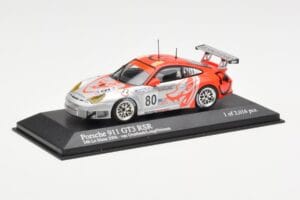Porsche 911 997 GT3 RSR Flying Lizard #80 S. Neiman / P. Long / J. Van Overbeek 24 Hours of Le Mans 2006 Minichamps 1:43 4000 - 画像 2/4