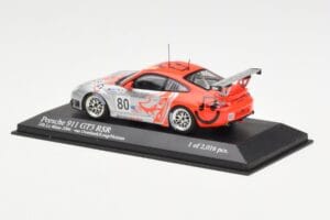 Porsche 911 997 GT3 RSR Flying Lizard #80 S. Neiman / P. Long / J. Van Overbeek 24 Hours of Le Mans 2006 Minichamps 1:43 4000 - 画像 3/4
