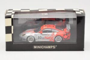Porsche 911 997 GT3 RSR Flying Lizard #80 S. Neiman / P. Long / J. Van Overbeek 24 Hours of Le Mans 2006 Minichamps 1:43 4000 - 画像 4/4