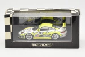 Porsche 911 997 GT3 RSR Krohn Racing #90 J. Bergmeister / T. Jonsson / T. Krohn 24 Hours of Le Mans 2006 Minichamps 1:43 4000 - 画像 4/4