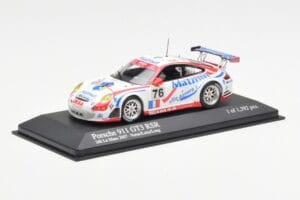 Porsche 911 997 GT3 RSR Matmut #76 P. Narac / R. Lietz / P. Long 24 Hours of Le Mans 2007 Minichamps 1:43 400076776 メタル - 画像 2/4