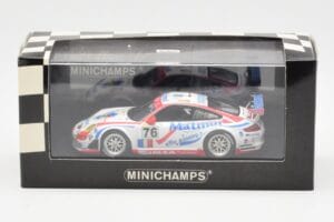 Porsche 911 997 GT3 RSR Matmut #76 P. Narac / R. Lietz / P. Long 24 Hours of Le Mans 2007 Minichamps 1:43 400076776 メタル - 画像 4/4