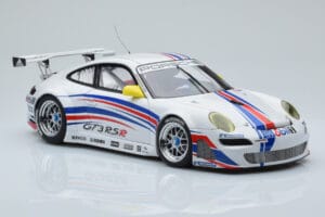 Porsche 911 997 GT3 RSR #1 Presentation Car 2007 AUTOart 1:18 WAP02100618 メタル - 画像 6/8