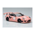 Porsche 911 997 Liberty Walk Pink Pig GT Spirit 1:18 CLDC020 レジン - image 4 of 6