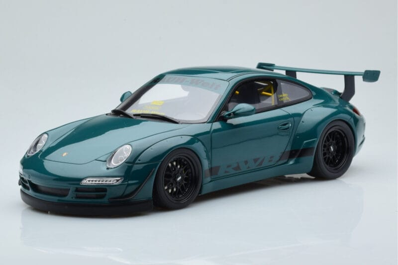 Porsche 911 997 RWB Syunkashuto グリーン GT Spirit 1:18
