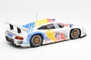 Porsche 911 GT1 #1 A. McNish / R. Sullivan / U. Alzen Rohr Motorsport Daytona 24 Hours 1998 UT Models 1:18 39611 メタル - 画像 2/6
