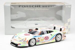 Porsche 911 GT1 #38 T. Boutsen / M. Kelleners 24 Hours of Le Mans 1998 UT Models 1:18 39817 メタル - 画像 6/6