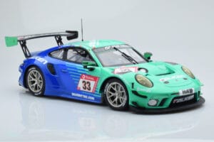 Porsche 911 GT3 R Falken Motorsports #33 K. Bachler / M. Muller / T. Engelhart / M. Werner 24 Hours of Nurburgring 2020 Minic - 画像 4/6