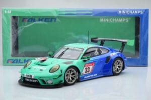 Porsche 911 GT3 R Falken Motorsports #33 K. Bachler / M. Muller / T. Engelhart / M. Werner 24 Hours of Nurburgring 2020 Minic - 画像 6/6