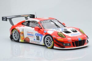 Porsche 911 GT3 R Frikadelli Racing Team #30 M. Muller / M. Arnold / F. Henzler / M. Campbell 24 Hours of Nurburgring 2018 Mi - 画像 4/6