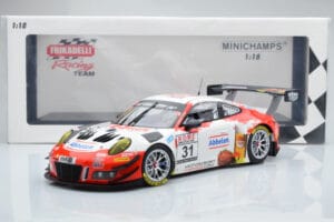 Porsche 911 GT3 R Frikadelli Racing Team #31 M. Arnold / I. Fernandez Winners VLN Round 3 2018 Minichamps 1:18 153186991 メタル - 画像 6/6