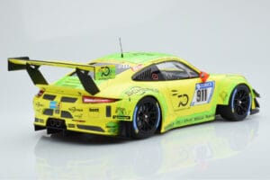Porsche 911 GT3 R Manthey Racing #911 F. Scherer / K. Estre / R. Dumas / L. Vanthoor / E. Bamber 24 Hours of Nurburgring 2018 - 画像 2/6