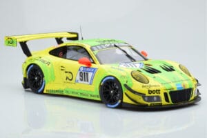 Porsche 911 GT3 R Manthey Racing #911 F. Scherer / K. Estre / R. Dumas / L. Vanthoor / E. Bamber 24 Hours of Nurburgring 2018 - 画像 4/6