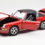 Porsche 911 Targa S レッド Schuco 1:18 - image 2 of 9