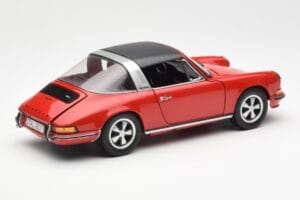 Porsche 911 Targa S レッド Schuco 1:18 450036200 メタル - 画像 4/9