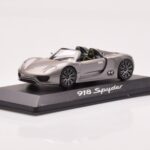 Porsche 918 Spyder グレーメタリック Minichamps 1:43 - image 2 of 4