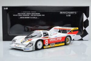 Porsche 956K Lindsay Saker #8 B. Wollek / C. Serra / S. Johansson 1000km Kyalami 1983 Minichamps 1:18 155836698 メタル - 画像 6/6