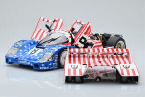 Porsche 956L Spirit of America #8 G. Follmer / J. Morton / K. Miller 24 Hours of Le Mans 1986 Minichamps 1:18 180866508 メタル - 画像 2/8