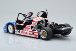 Porsche 956L Spirit of America #8 G. Follmer / J. Morton / K. Miller 24 Hours of Le Mans 1986 Minichamps 1:18 180866508 メタル - 画像 5/8