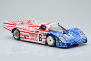 Porsche 956L Spirit of America #8 G. Follmer / J. Morton / K. Miller 24 Hours of Le Mans 1986 Minichamps 1:18 180866508 メタル - 画像 6/8