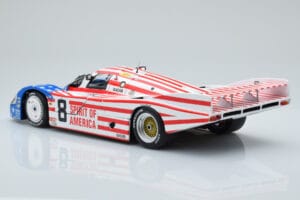 Porsche 956L Spirit of America #8 G. Follmer / J. Morton / K. Miller 24 Hours of Le Mans 1986 Minichamps 1:18 180866508 メタル - 画像 7/8