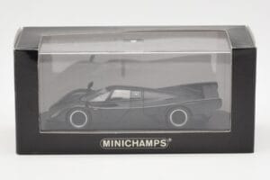 Porsche 962 Dauer Street ブラックマット Minichamps 1:43 430064002 メタル - 画像 4/4