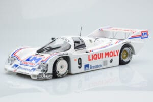 Porsche 962C Kremer Racing Liqui Moly #9 M. Winkelhock 3rd Place Norisring Trophy 1985 Minichamps 1:18