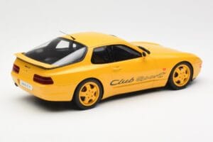 Porsche 968 Clubsport イエロー GT Spirit 1:18 GT129 レジン - 画像 2/6