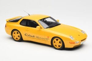 Porsche 968 Clubsport イエロー GT Spirit 1:18 GT129 レジン - 画像 4/6