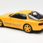 Porsche 968 Clubsport イエロー GT Spirit 1:18 - image 5 of 6