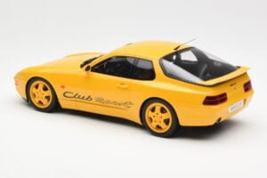 Porsche 968 Clubsport イエロー GT Spirit 1:18 GT129 レジン - 画像 5/6