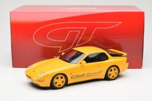 Porsche 968 Clubsport イエロー GT Spirit 1:18 GT129 レジン - 画像 6/6