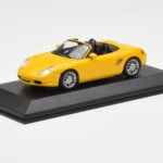Porsche Boxster 986 イエロー Minichamps 1:43 - image 2 of 4