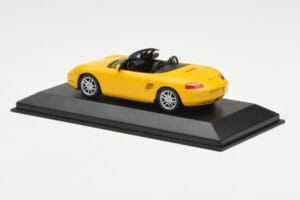Porsche Boxster 986 イエロー Minichamps 1:43 400062072 メタル - 画像 3/4
